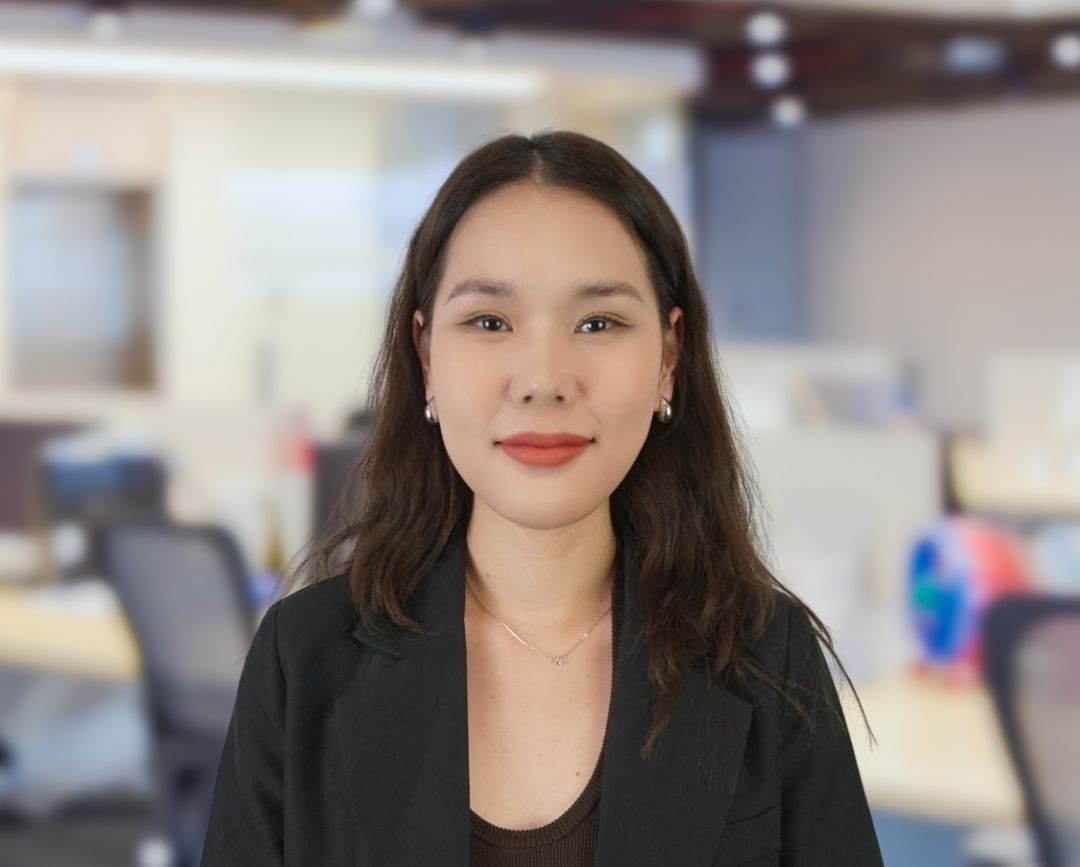 team member Munkhsaran "Sara" Tsendkhuu